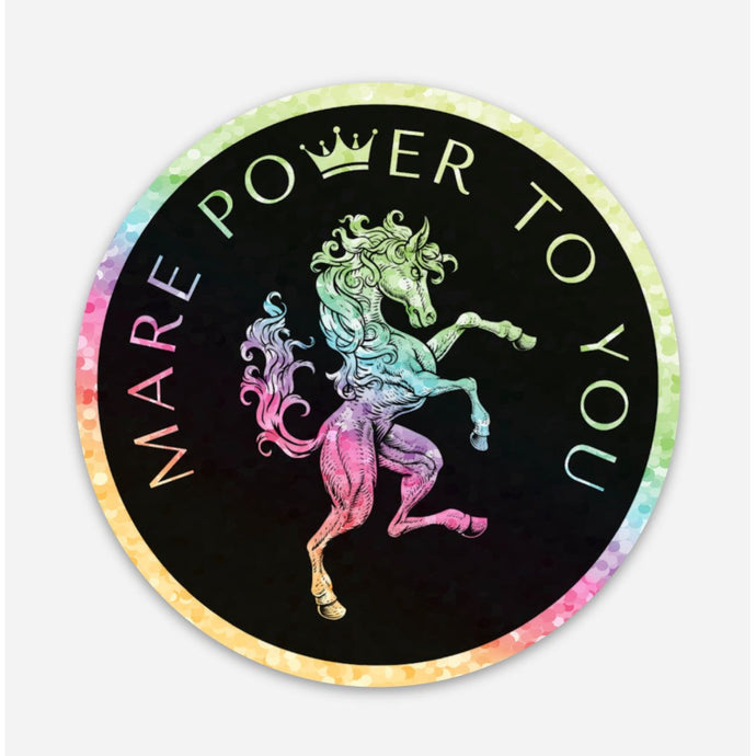 Mare Power Weatherproof Vinyl Sticker