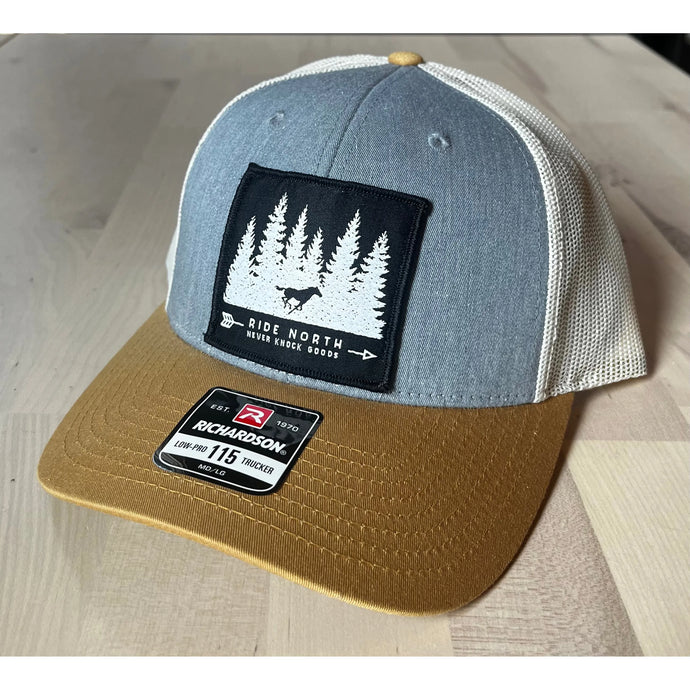 Ride North Structured Trucker Hat - Snap Back - Multiple Colors