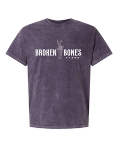 Broken Bones Athletics T-Shirt Aubergine