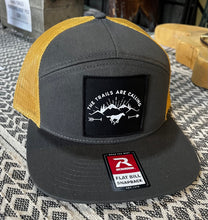 Load image into Gallery viewer, Trails Are Calling Trucker Hat - Snap Back - Multiple Colors