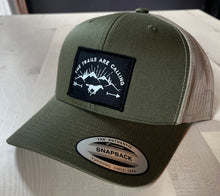 Load image into Gallery viewer, Trails Are Calling Trucker Hat - Snap Back - Multiple Colors