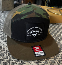 Load image into Gallery viewer, Trails Are Calling Trucker Hat - Snap Back - Multiple Colors