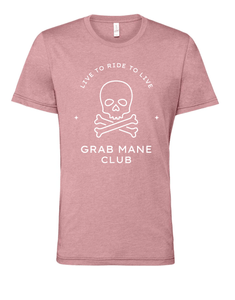 Unisex Grab Mane Club T-Shirt - Orchid