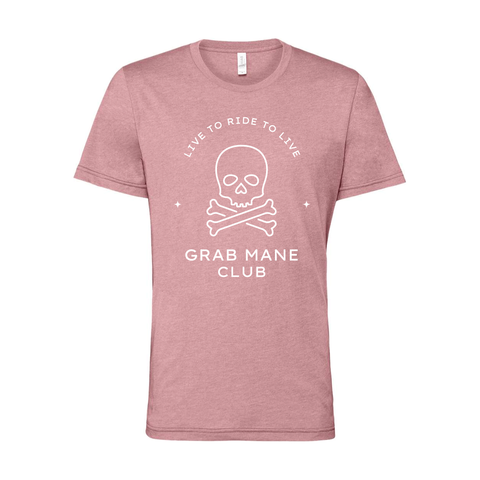 Unisex Grab Mane Club T-Shirt - Orchid