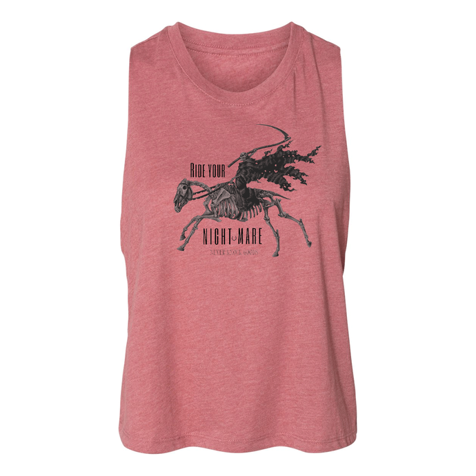 Ride Your Night Mare Crop Top