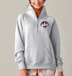 Not a Phase 1/2 Zip Pullover - Heather Gray