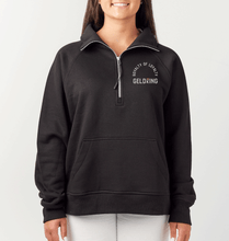 Load image into Gallery viewer, GeldKing 1/2 Zip Pullover - Black