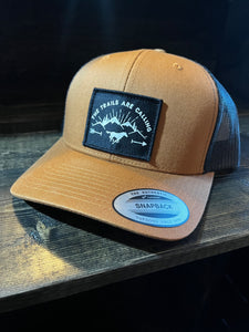 Trails Are Calling Trucker Hat - Snap Back - Multiple Colors