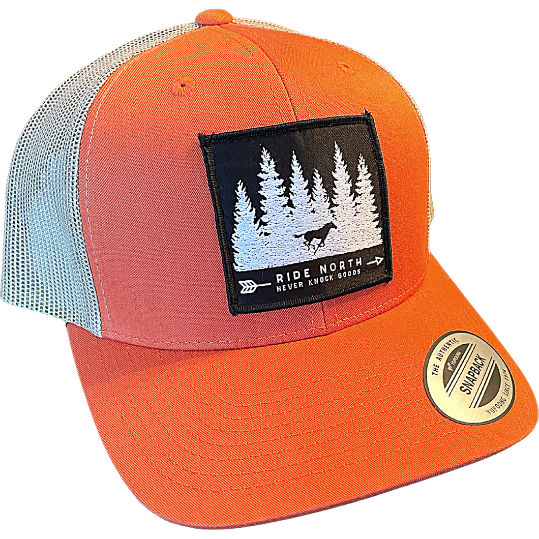 Ride North Structured Trucker Hat - Snap Back - Multiple Colors