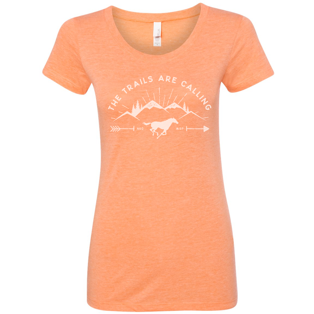 Trails are Calling Women's Crew Tee